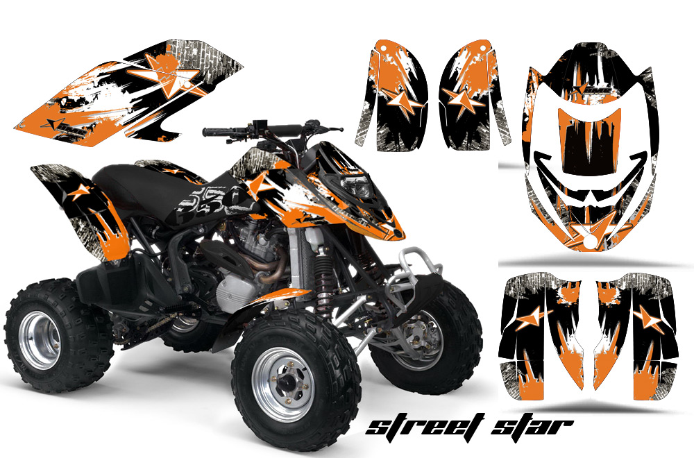 Can-Am Bombardier DS650 Graphics SREET STAR OR